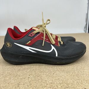 USED sz 7.5 San Francisco 49ers Niners Nike Air Zoom Pegasus 40 NFL